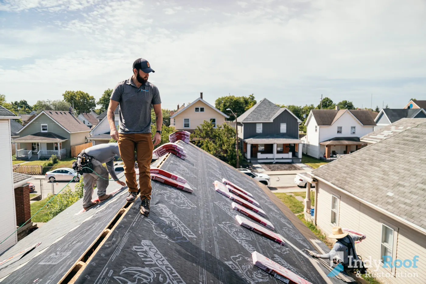 Commercial roof inspection documented in Asherwood